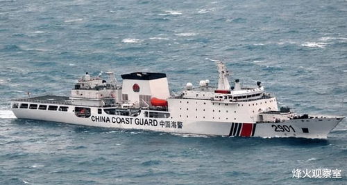 海警船用混天绫圈住台湾