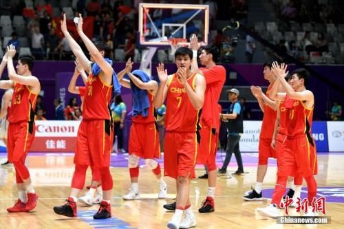 中国男篮92比74大胜中国台北男篮